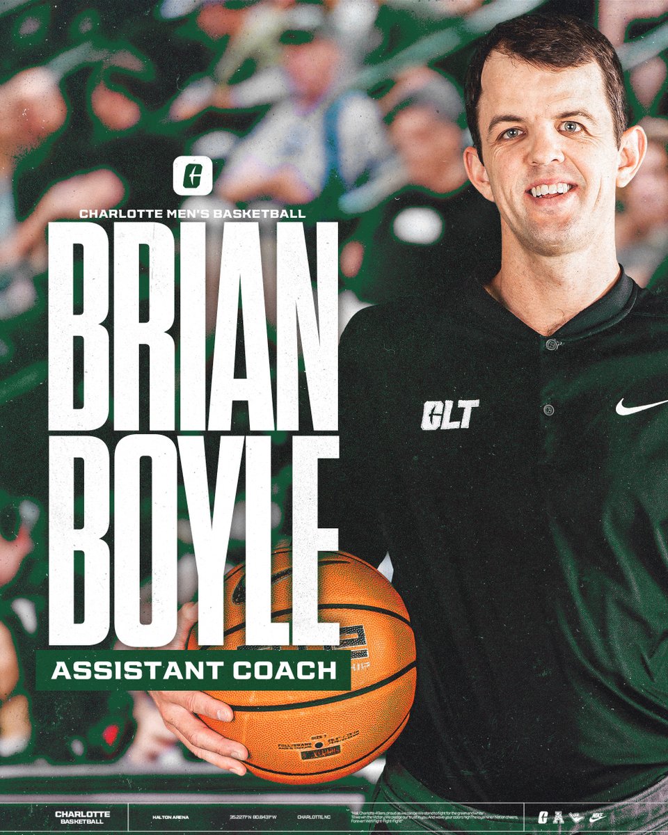 CharlotteMBB's tweet photo. 𝐂𝐡𝐚𝐦𝐩𝐢𝐨𝐧𝐬𝐡𝐢𝐩 𝐌𝐞𝐭𝐭𝐥𝐞 💪

Brian Boyle has been named an Assistant Coach 🤙

📰 » https://t.co/ldJsU9a1ii https://t.co/A0MeqFqixJ