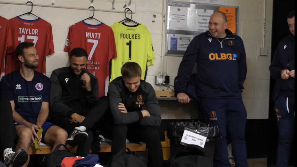 SamFost63978526's tweet photo. It was a great first season @DorkingWDRS looking after the kit, equipment and the players on match days. 

Everyone at the club have been great and the fan's have been amazing. 

Looking forward to getting started again for 26/27 season. 

Up the Wanderers. 🐓 https://t.co/GE9MZwSFL9