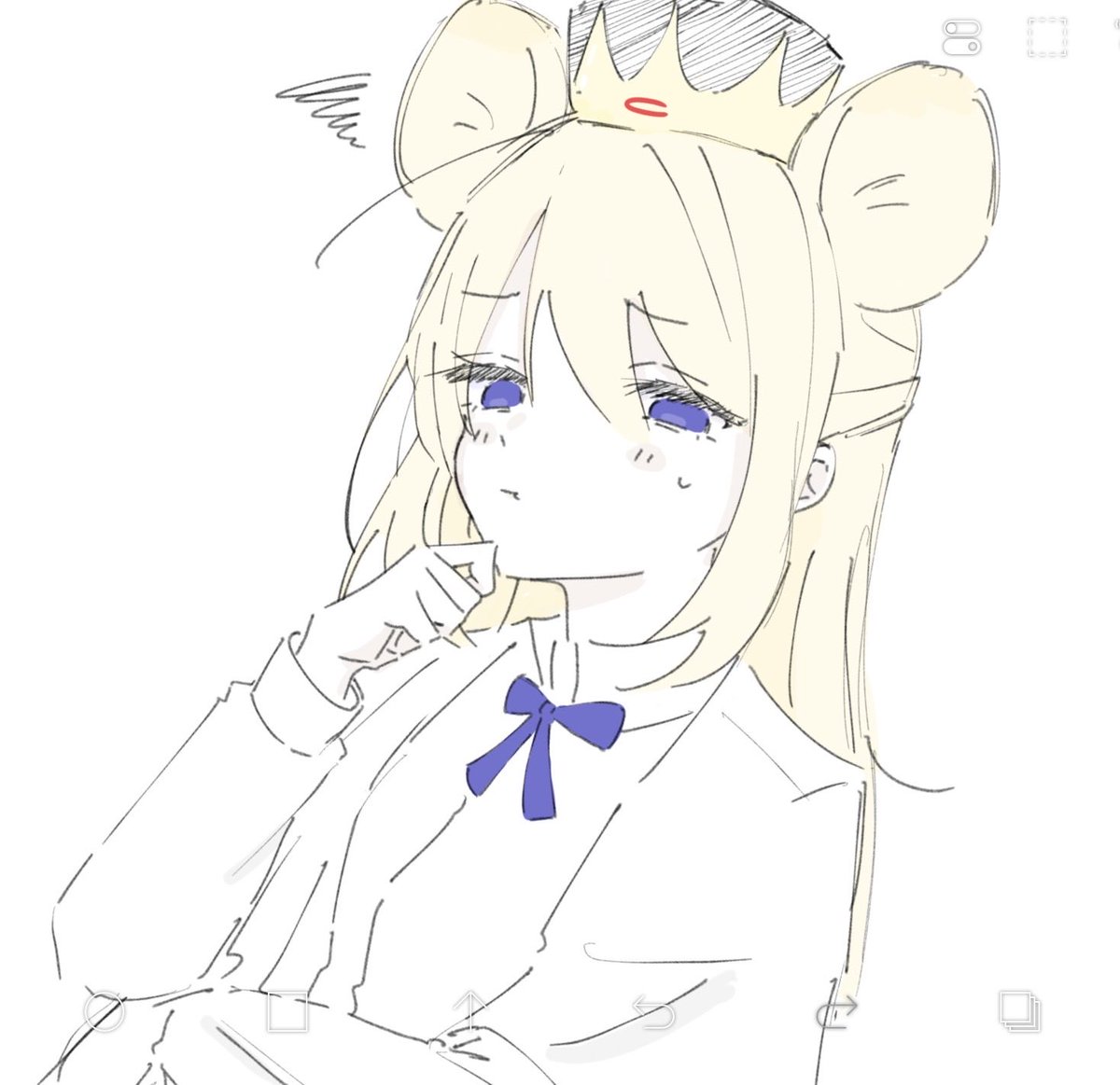 dodosuko_06's tweet photo. 実はド早朝ならチュー王女の絵を描いてあげてもいいらしい https://t.co/a5WLMFOxID