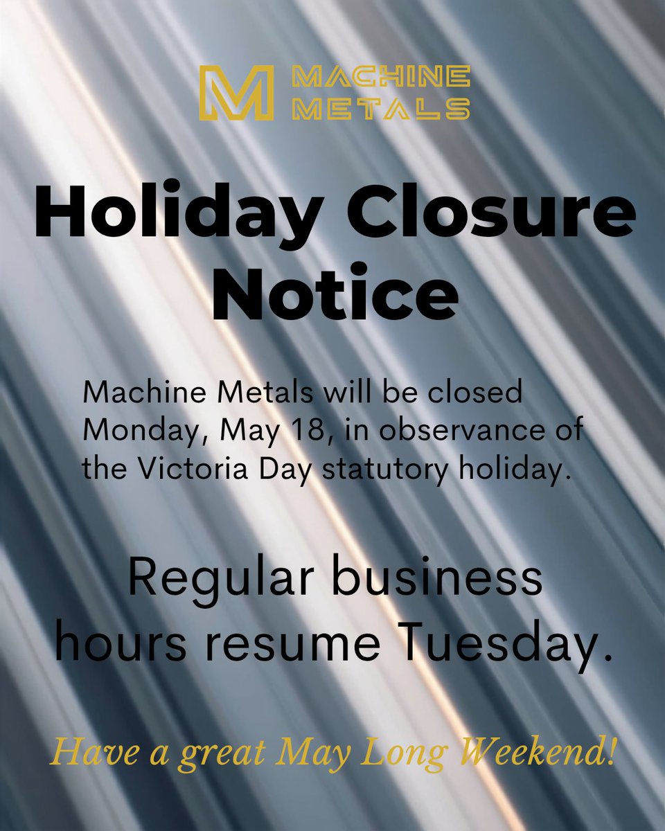 Machine Metals tweet media