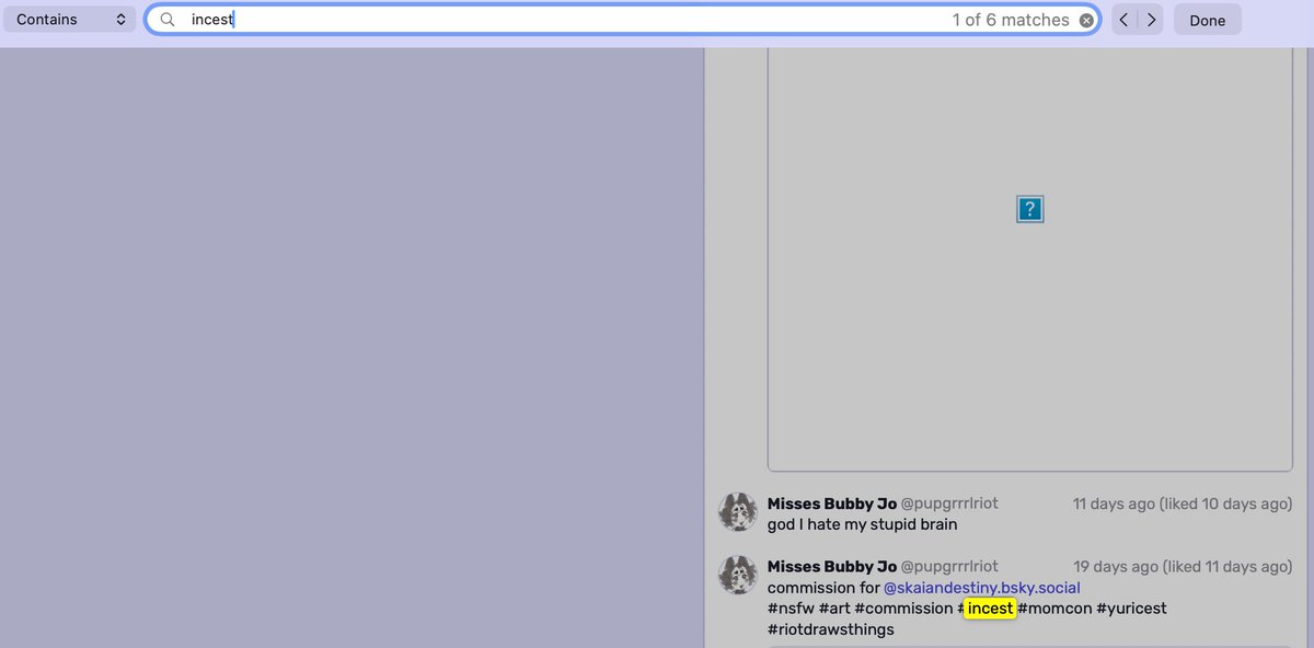 foxladsoft's tweet photo. @Mercurial_Marc2 @Flolfless my longstanding twitter bit of looking up people who post stuff like this continues to reap amazing rewards

Cool and good apparently:
- leaking 500 GB of peoples' nudes
- incest porn (which is fine, to be clear! just doesnt hold up to your standards re: (un)ethical fiction) https://t.co/Isjf0NP3AC
