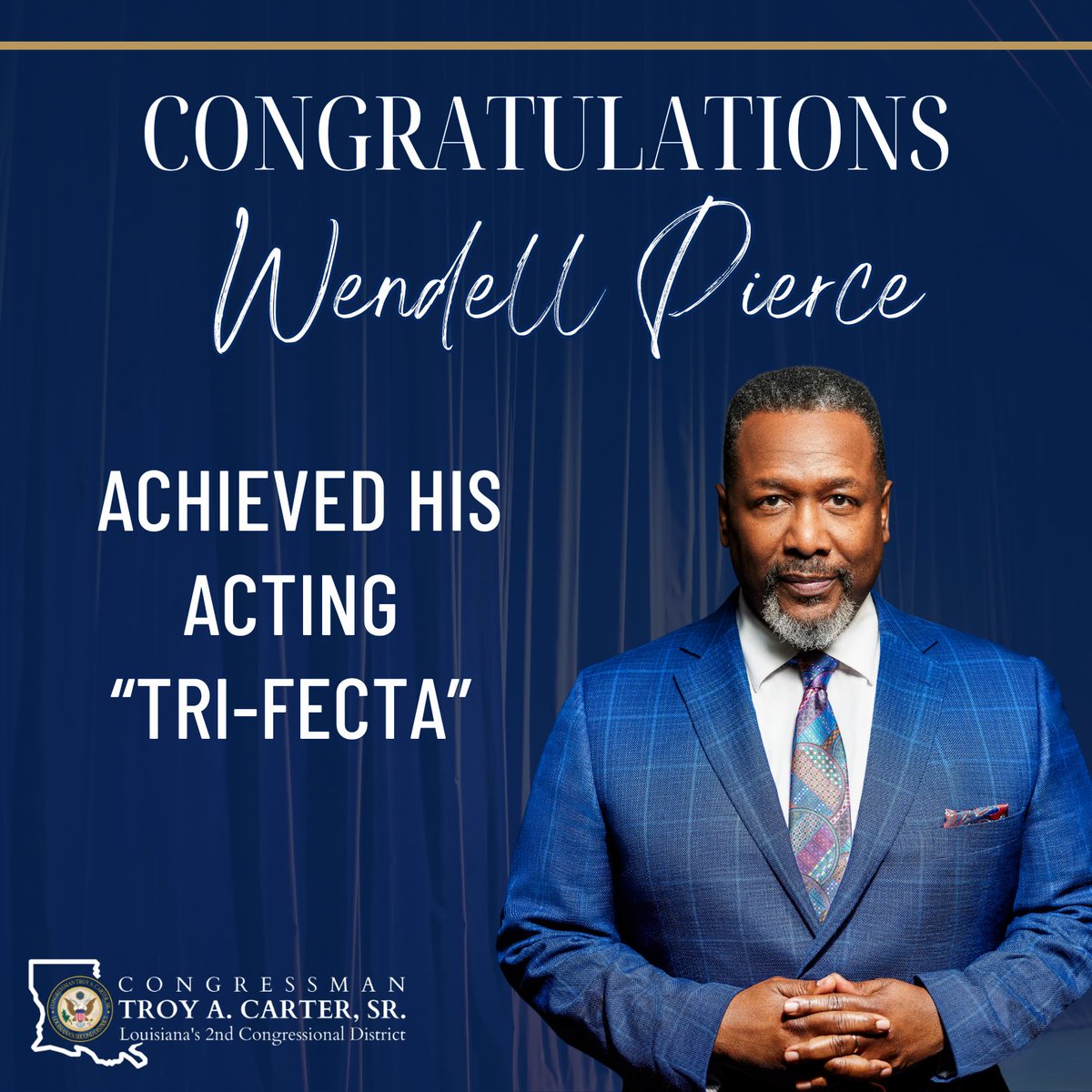Congressman Troy A. Carter tweet media