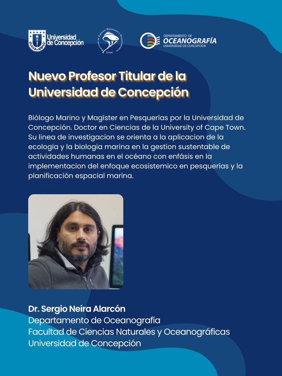 Departamento de Oceanografía UdeC tweet media