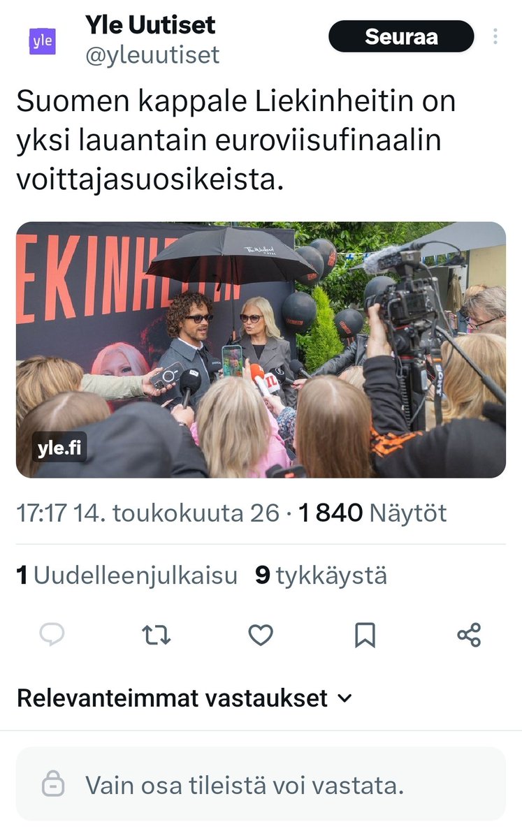 Matti Hämeenaho tweet media