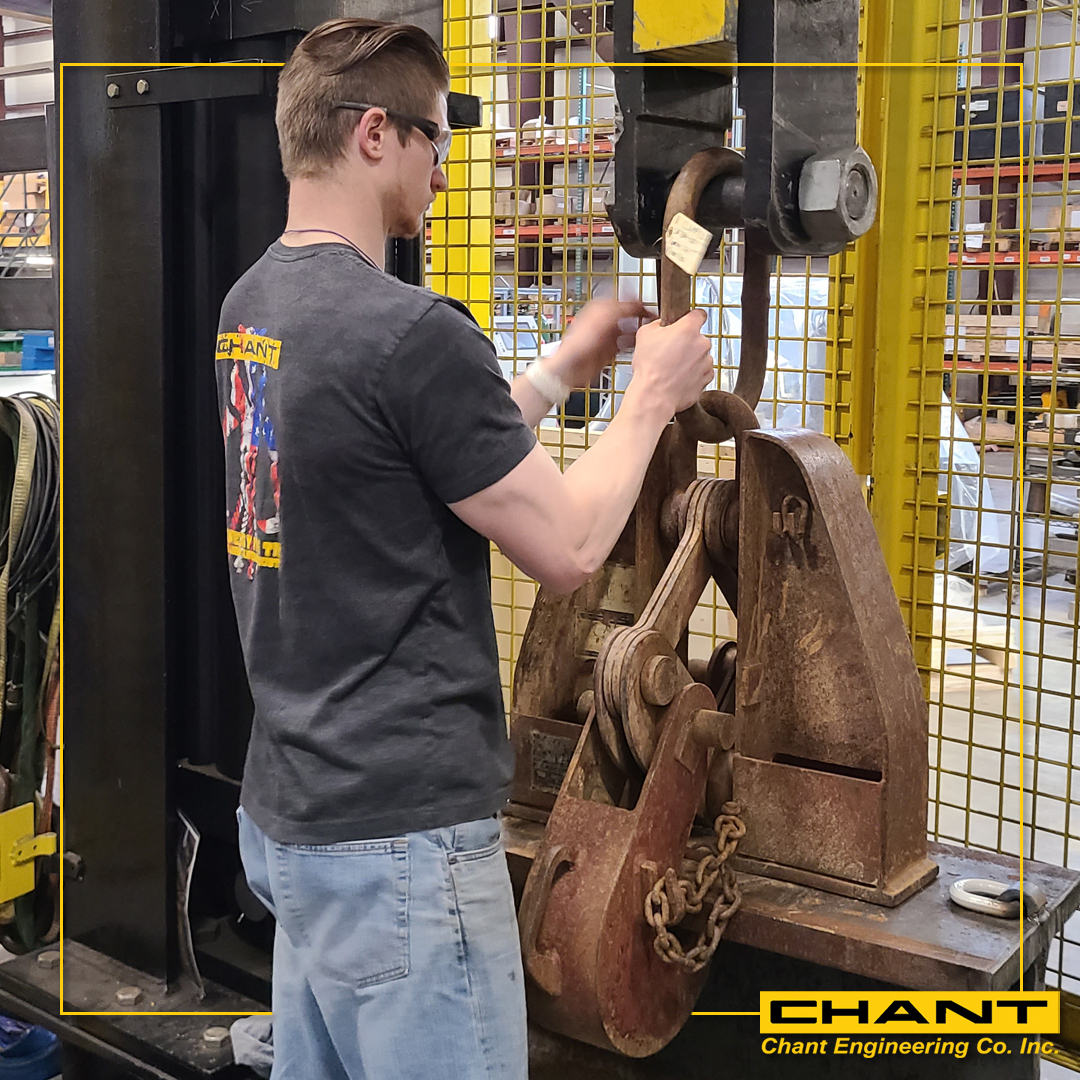 ChantEngineerCo's tweet photo. When a customer needed beam clamps tested fast, Chant Engineering stepped in. Our team engineered a custom fixture and tested every clamp in our certified 350,000 lb. Vertical Test Machine within just weeks.

Need special testing? Let’s talk. 215-230-4260 https://t.co/F6MlxrYMZV