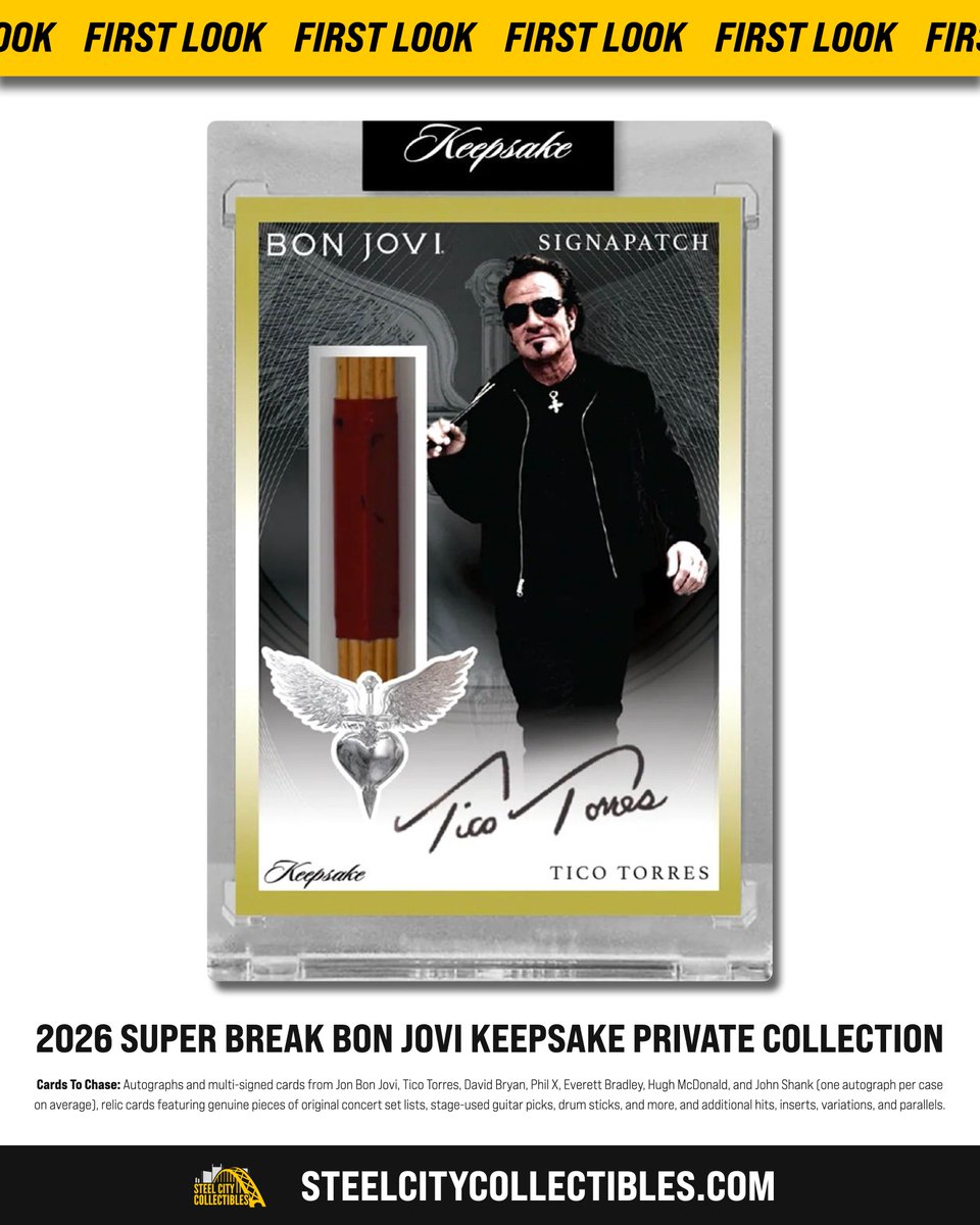 NEW! Details for 2026 Super Break Bon Jovi Keepsake Private