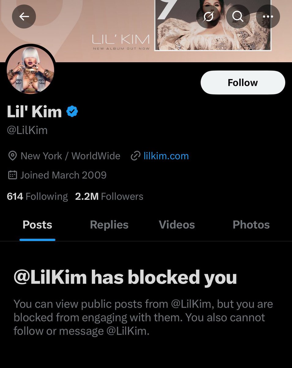 Lil’ Kim Charts tweet media