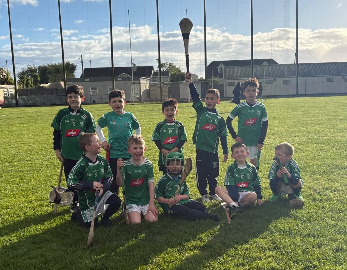 FerrybankGAA's tweet photo. Well done to both our U7 and our U8 hurling teams tonight. The lads played great against Slieverue and really enjoyed themselves. 

Thanks to @SliabhRuaGaaCam for hosting us. https://t.co/R5dgybk9Sq