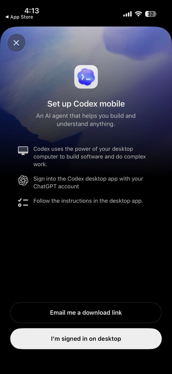 drchip's tweet photo. It's here... @nicdunz @OpenAI #Codex @argofowl https://t.co/diMVgnZQ1F