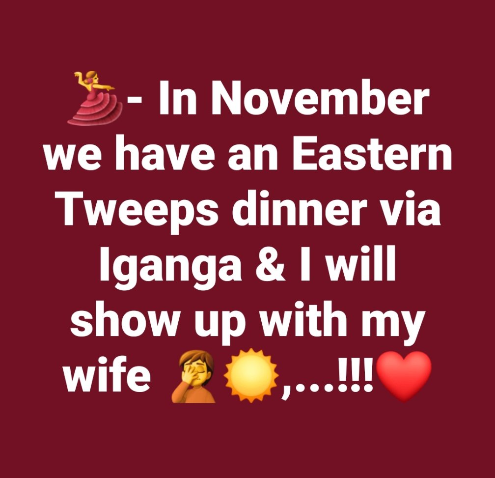 starworldwonder's tweet photo. @FezeIsmail1 , #EOXDinner coming soon ๐ https://t.co/Rqqdea9jGe