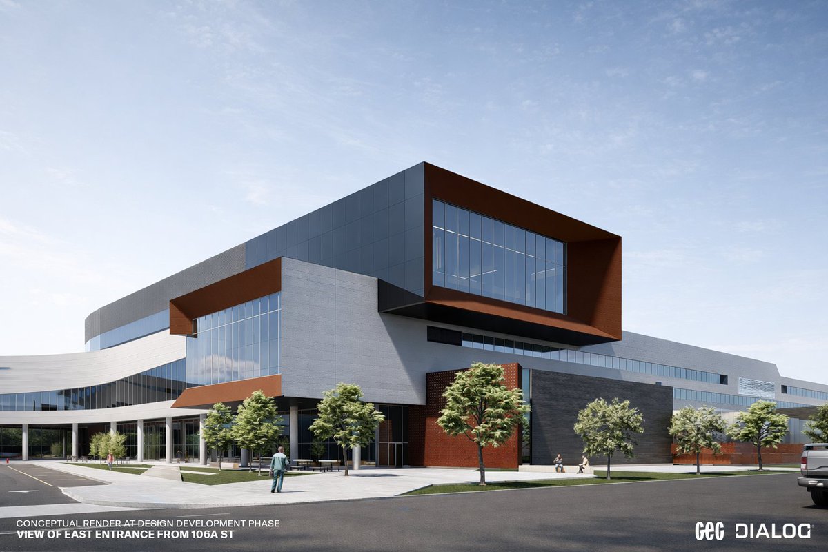 gecarchitecture's tweet photo. Behind every great experience is a great host.

GEC Architecture + @DIALOG are proud to reveal the design of @NAIT's new Advanced Skills Centre, with @PCLConstruction as builder—a $384M investment in Alberta’s skilled trades future. Find out more on our website!

Warm Regards. https://t.co/PopPhSSS5h