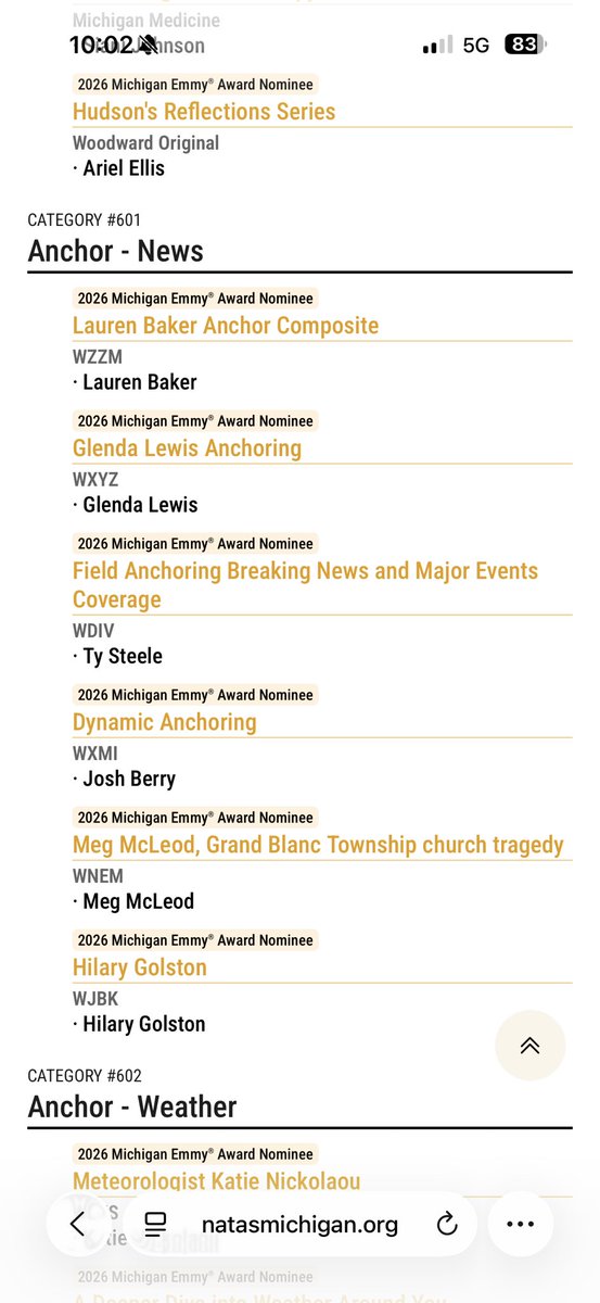 NewsWithLo's tweet photo. So blessed, humbled and grateful to announce two Emmy nominations in the categories Religion and Anchor-News! I feel so honored to be recognized by my fellow journalists in this industry ❤️ https://t.co/jYm01pS517