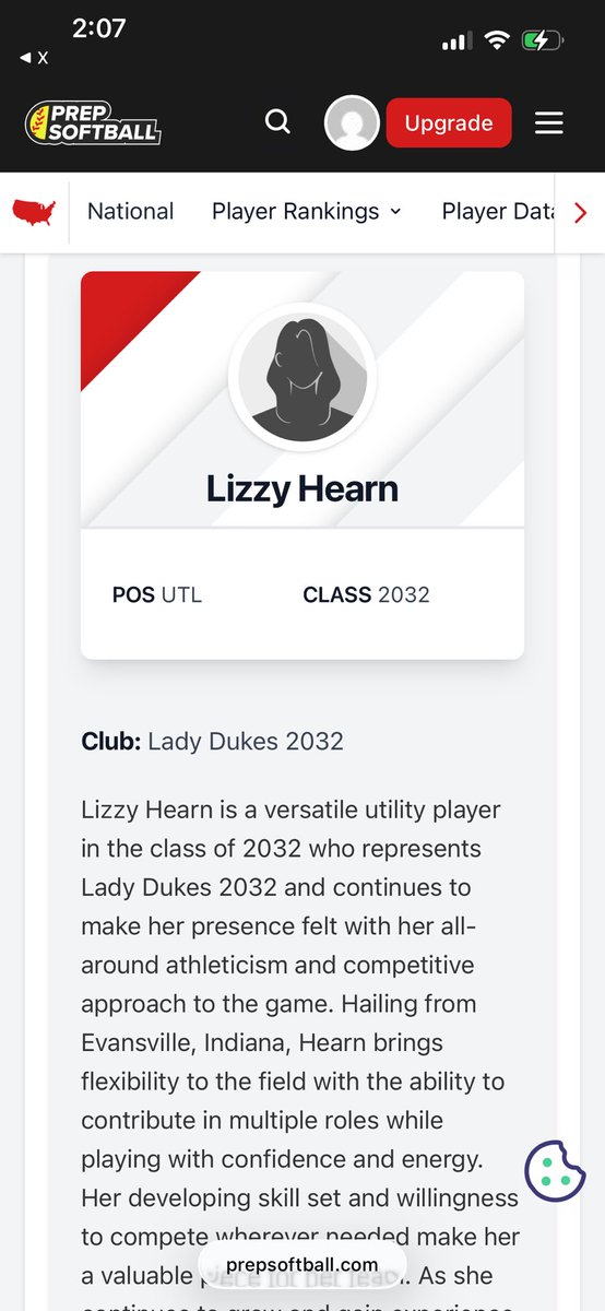 ladydukes2032's tweet photo. Our #5 is featured in Prep Softball 2032 Prospects 👏

Congratulations Lizzy! If you’ve had a chance to watch Lizzy in any and every position she plays you know it’s always fun to watch!💙 @LizzyHearn2032 https://t.co/MmHB5QLRiI