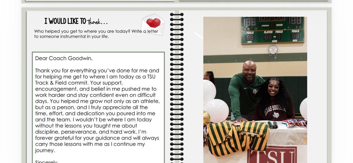 falls_cy's tweet photo. Congratulations to my girl Kamya Prophet for signing to continue her Academic and Athletic career at TSU.  I thank you for letting me be a part of your journey! https://t.co/YoCI5QZrFt