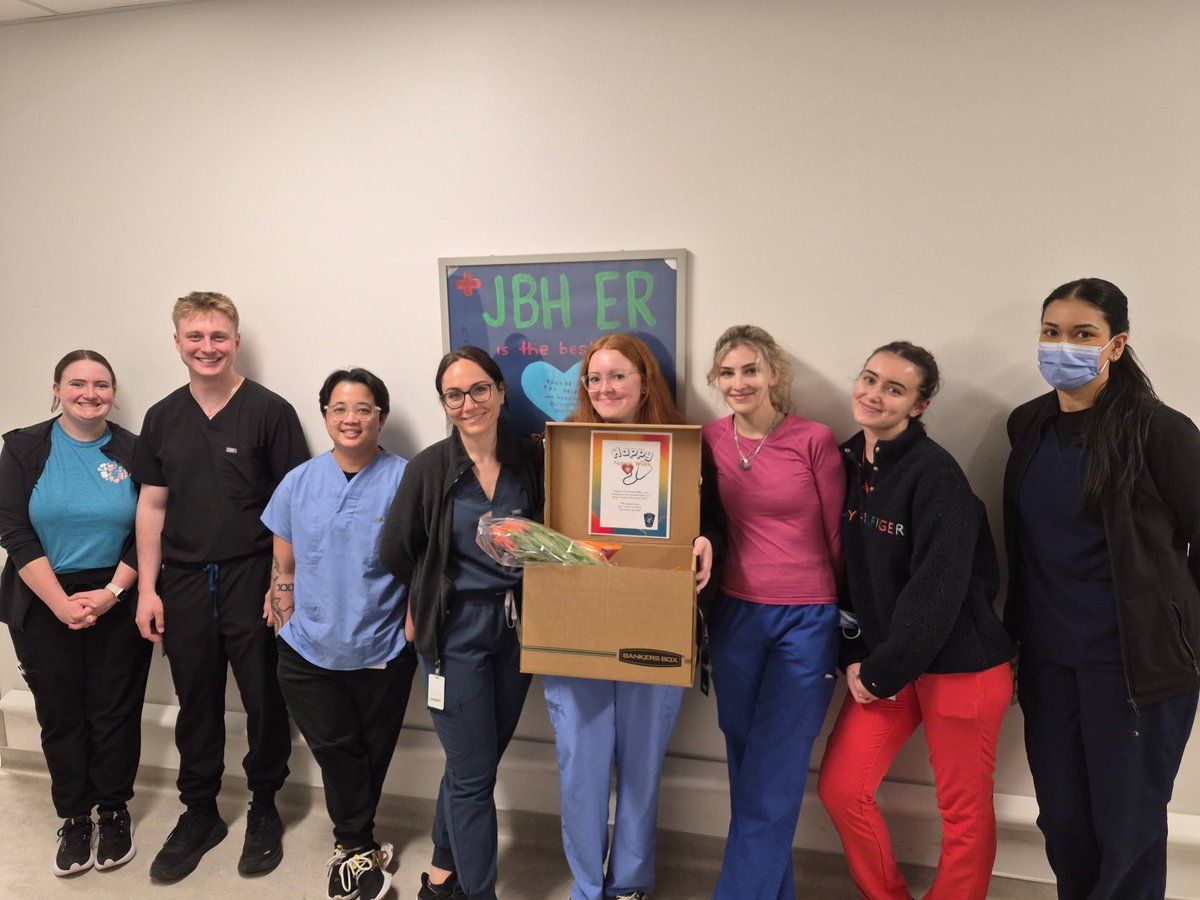 ChiefGSage's tweet photo. It’s National Nursing Week, a time to celebrate our extraordinary nurses at Halton Region Public Health and Social &amp; Community Services, as well as our hospital &amp; community nurses. Our team dropped some treats off in emerg this week to express our appreciation! Thank You Nurses! https://t.co/kDbPb4MuOm