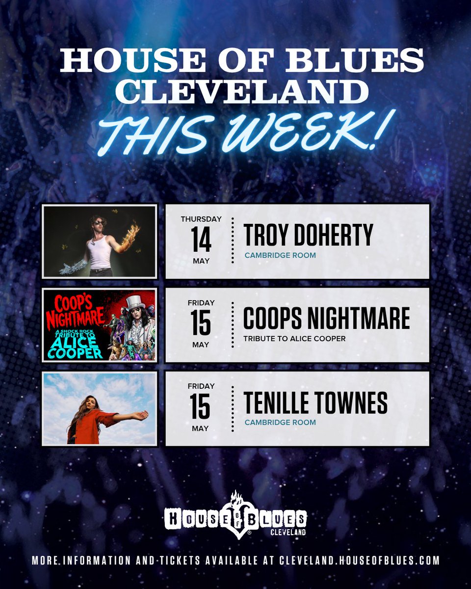 House of Blues Cleveland tweet media