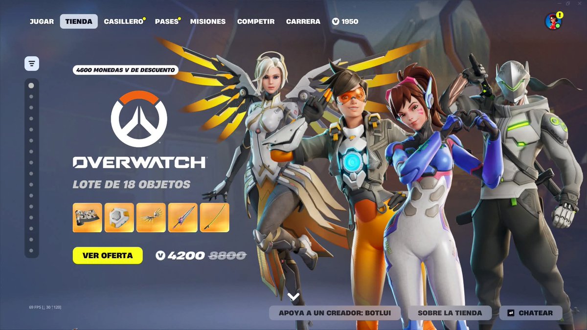 AbsinthWitch's tweet photo. @PlayOverwatch llegó a @Fortnite 

Nos vemos ahorita en stream.
🟣https://t.co/WFTMBc0TRp
⚫ https://t.co/rttuy7jw1N

Para aventarnos unas partidillas ✨🫶🏻

#Fortnite #Overwatch #Twitch #Tiktok https://t.co/nAnTPIl4Pn