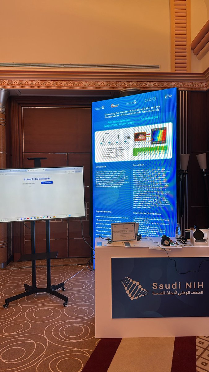 it_w56's tweet photo. سعيد بمشاركتي في معرض المبتكر الملهم بجدة التابع لـ @HealthCo_sa و @saudi_nih ، وكل الشكر لمعالي وزير الصحة Fahd Al-Jalajel على دعمه للمبتكرين وتمكينهم. خطوة نفتخر فيها نحو مستقبل صحي مبتكر🤍🤍. https://t.co/4YhCB84Tbz