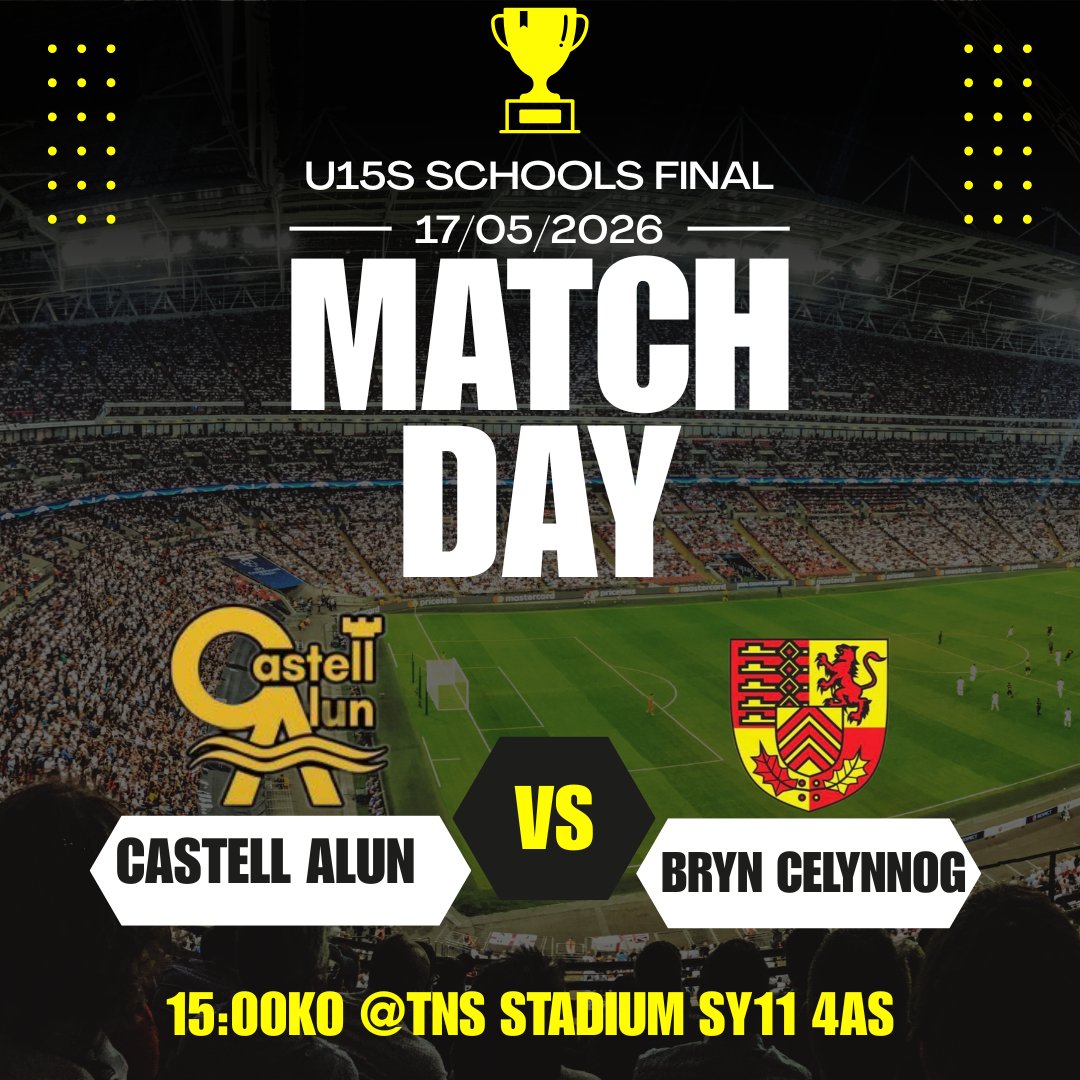 RyanPryce10's tweet photo. Big game for the u15s girls this Sunday @CAHS_PE @CastellAlun 
4 girls from @HawardenParkFC 
Go girls 💛🖤⚽️💛🖤 https://t.co/DOm03Ems5B