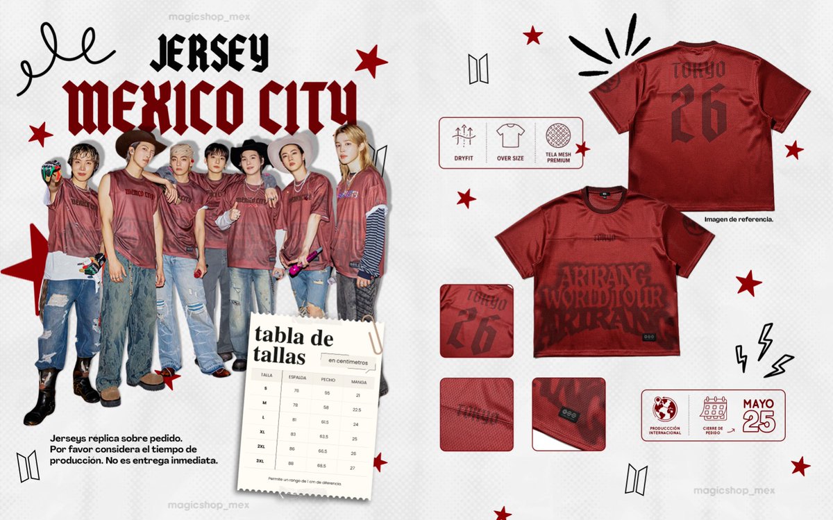 geniuskinyg's tweet photo. si no alcanzaron los jersey de los bts porque hybe nos odia, yo tengo pedido abierto en mi tiendita 🫶 son de excelente calidad con aplicaciones de tela, no sublimados 🙂‍↕️ https://t.co/ITr2rf2gTc