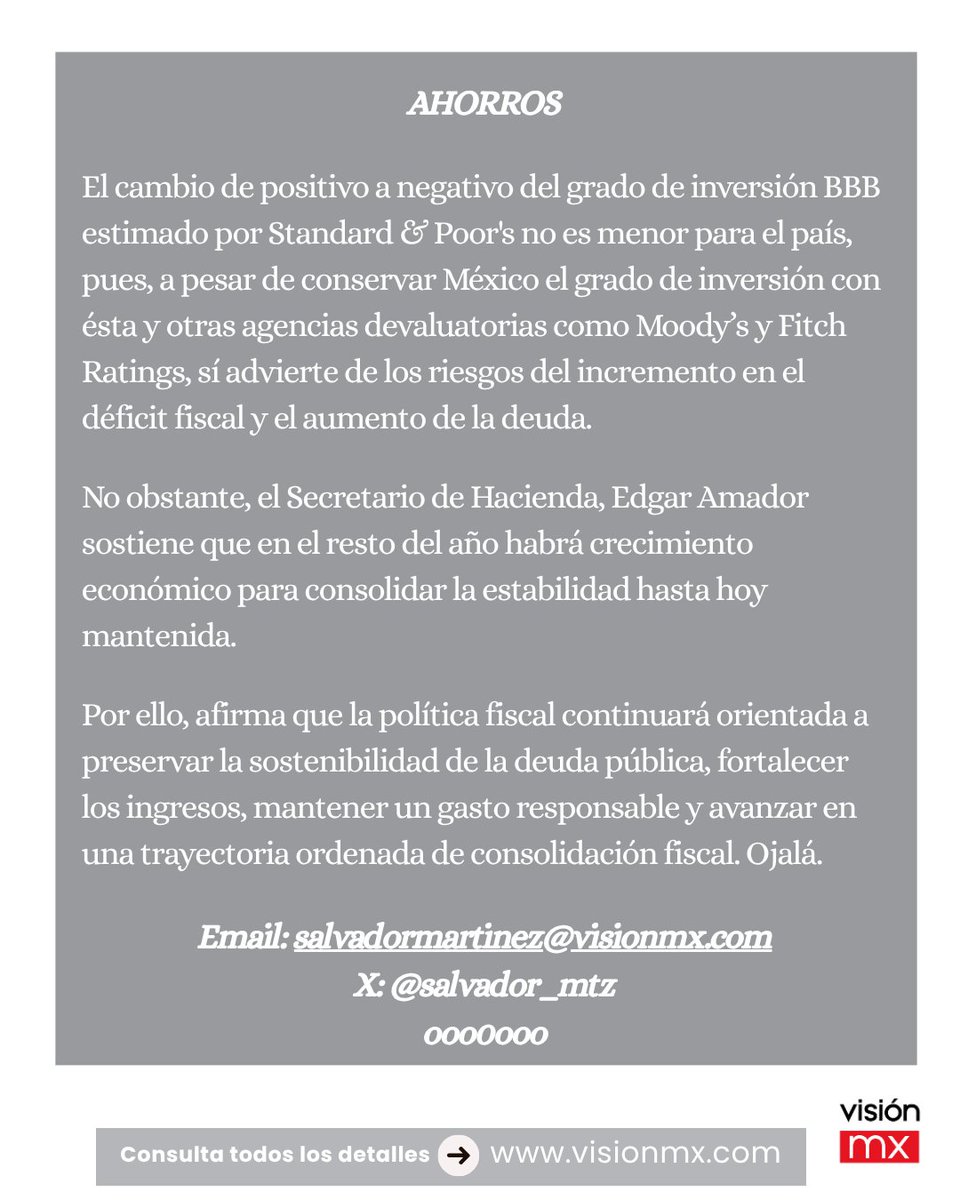 VisionMX_'s tweet photo. #Economías
#Opinión Aumenta inflación @salvador_mtz 
Mientras en México se logró contener el crecimiento inflacionario, Estados Unidos tuvo un crecimiento por tercer mes consecutivo.
#Trump #EstrechoDeOrmuz #Elecciones #BBB #StandardPoors #Moodys #FitchRatings #Democratas https://t.co/f3YbcPmeA8