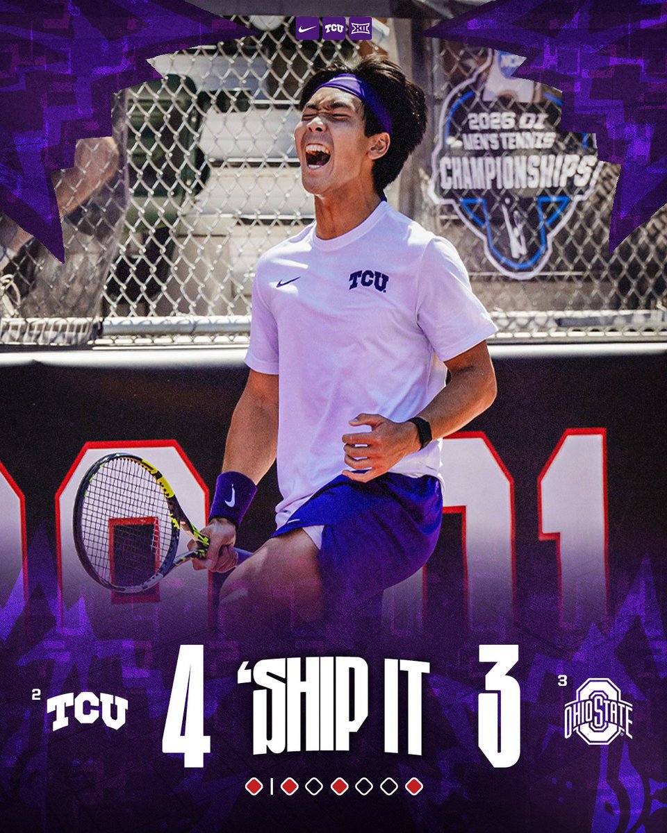 TCU Men's Tennis tweet media