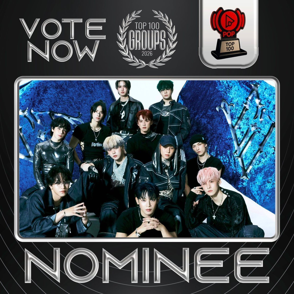 TOP100KPOP's tweet photo. JO1 has been nominated for the Best Group Award 🏆

🚨 VOTING ENDS TOMORROW!!!
👉 VOTE: https://t.co/SHUStTXMXO https://t.co/Agf0SUOO34