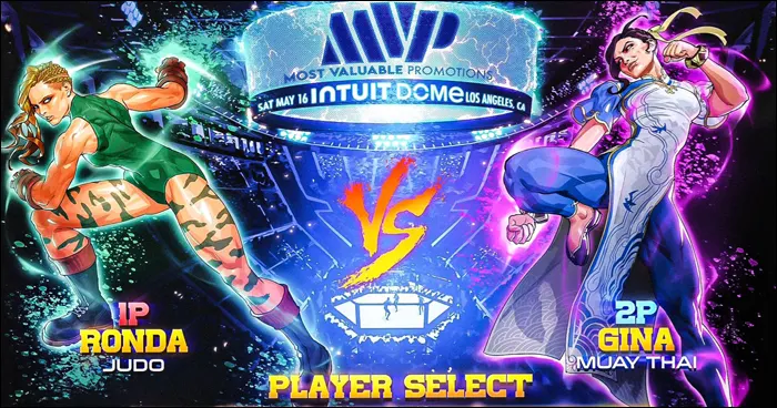 TheeMissGlaze's tweet photo. Capcom has partnered with Jake Paul's mixed martial arts promotion, MVP MMA, to turn Rhonda Rousey and Gina Carano in to Street Fighter characters before their upcoming fight.

I have some pretty mixed feelings about this, lol. https://t.co/KR8kDCLwLI