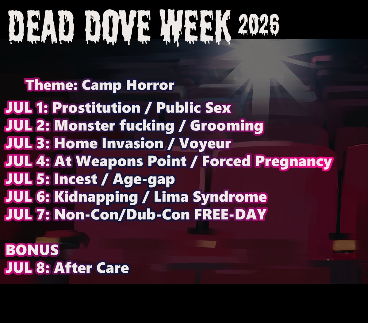 ⚰️🕊️Week 2026 tweet media