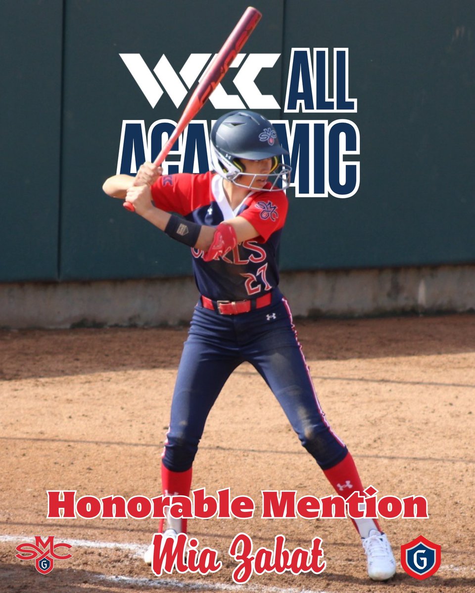 GaelsSoftball's tweet photo. Congratulations to the four Gaels named as honorable mention WCC All-Academic team!

#GaelsRise @WCCsports https://t.co/VO90Ne23qh