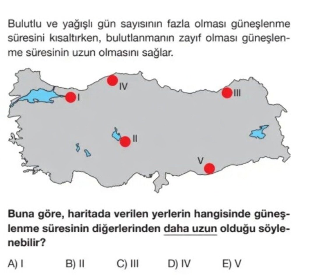 Barış Hoca ile Coğrafya 🌍 tweet media