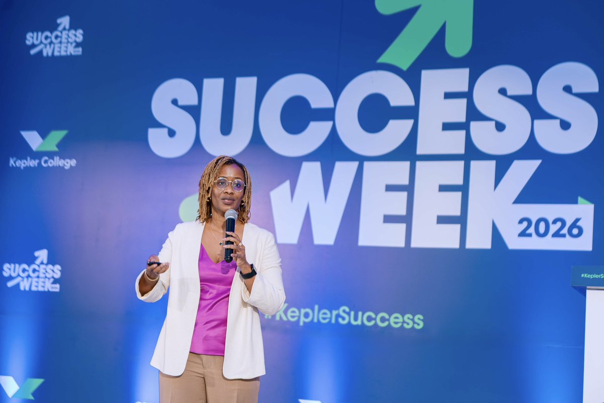 Kepler_College's tweet photo. On Day 4 of Success Week, students discussed financial management with @BankofKigali, explored entrepreneurship and innovation with @CoachGaelK, and joined an open dialogue on breaking taboos and embracing consent led by @KeplerHQ CEO @nathmunya.

Ahead of the industry visits, our Vice-Chancellor Prof. @damtie_baylie Yeshita challenged students to commit to lifelong learning, emphasizing that beyond a degree, success is built on knowledge and skills, networks, and experience.

#KeplerSuccess | #KeplerPathways