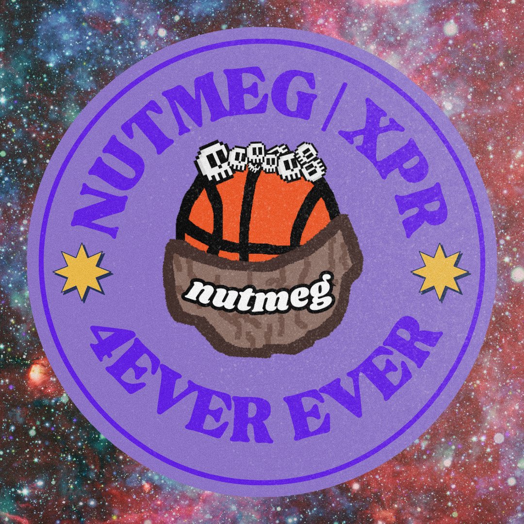 nutmegDAO's tweet photo. NUTMEG 4EVER EVER!

$NUTMEG x $XPR https://t.co/3PBLx32exw