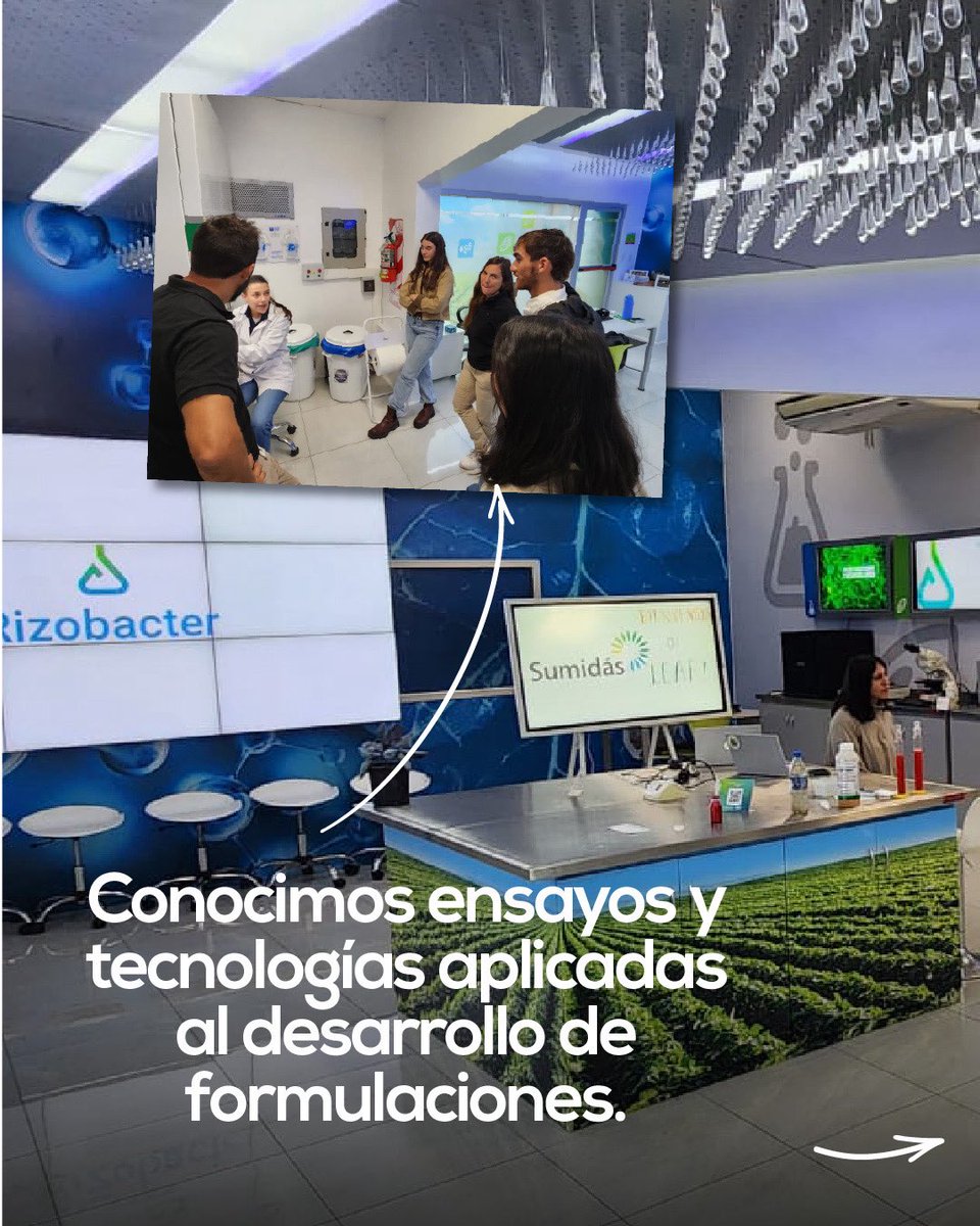 sumidasjv's tweet photo. En Sumidás seguimos apostando a la capacitación y a la actualización constante para acercar más conocimiento y mejores soluciones al productor.

Nuestro equipo técnico visitó  LEAF y la planta de fertilizantes de @Rizobacterarg 

#sumidás #campoargentino #rizobacter #innovación https://t.co/7v5hH0aH8E