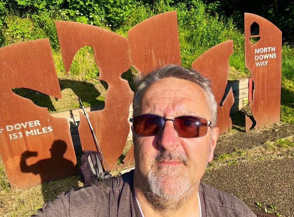 APCAFC's tweet photo. #THISTIMELASTYEAR
Guildford to Farnham
#GoingAroundtheUKCoastAgain 
SIDE PROJECT finishing the #NorthDownsWay https://t.co/MV2F5dp901