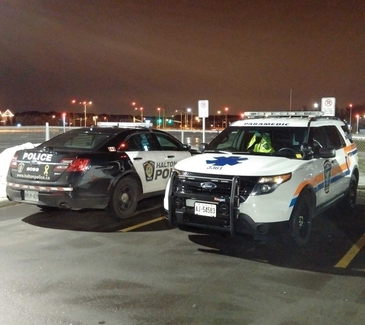 ChiefGSage's tweet photo. It’s #NationalPoliceWeek, a time to  recognize and celebrate everything members of the police service do to keep our communities safe. Thank You @haltonpolice and @OPP_News and all law enforcement professionals across Ontario for your dedication. https://t.co/BJyewFZYEu