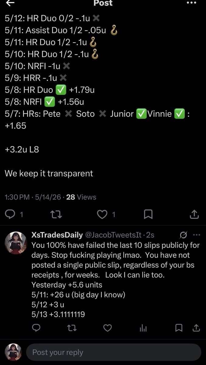 XsTradesDaily tweet media