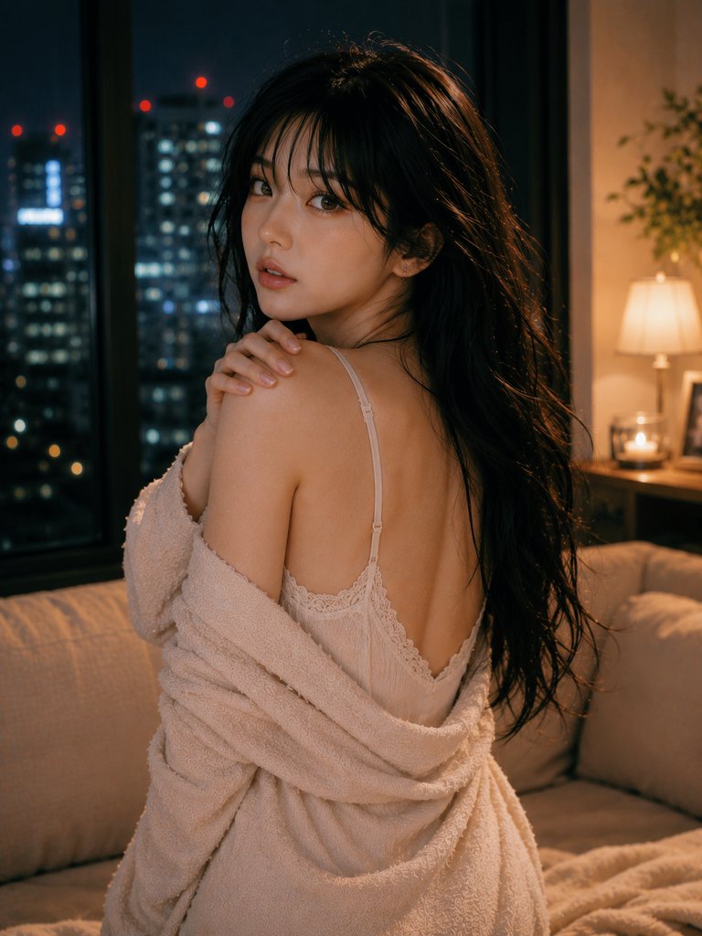 Hazuki1014s's tweet photo. Late-night skincare time before finally getting some rest 🌙
The city lights, warm room, and a little self-care moment just for me.
Maybe this quiet time is what resets everything the most 🤍
#NightRoutine #SkincareTime #SelfCare #RelaxNight #HazukiStyle https://t.co/8u3NJ4l7id