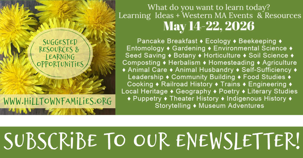 HilltwnFamilies's tweet photo. Mid-May in western Massachusetts means gardens, farms, festivals, and all kinds of hands-on family fun! Our free weekly eNewsletter has the full rundown. Check it out! #WesternMass #SpringFun https://t.co/ZILnlJjyXc https://t.co/yECHOgd2tZ