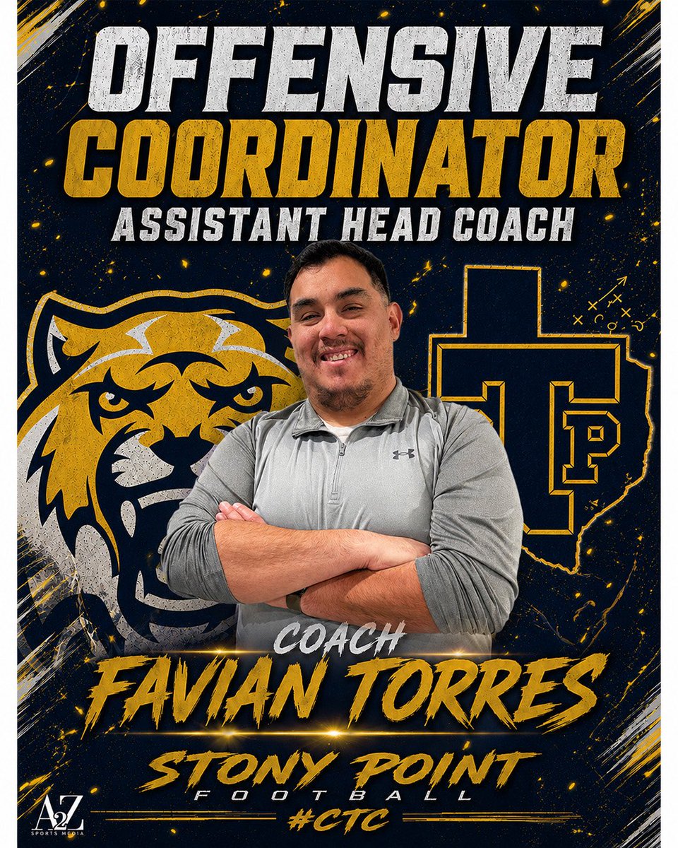 coach_pleasant's tweet photo. 🚨🚨🚨‼️STP Nation I’m so excited to announce @CoachTorres60 & welcome him to THE POINT. One of states best young offensive minds , but most of all a GREAT mentor for our young men & community! @STPCTCFOOTBALL @CoachTorres60 @CoachDeHolmes @stpfootballbc #CTC #TigerTempo #WeOnDat https://t.co/a1uuLCu59S