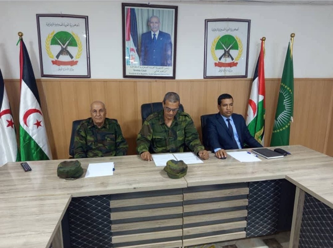 Milit1Polisario's tweet photo. ⭕ شارك وفد الجمهورية العربية الصحراوية الديمقراطية 🇪🇭 في أشغال الاجتماع الاستثنائي الأول لقدرة إقليم شمال إفريقيا، المخصص لاعتماد الترشيحات المقدمة من طرف دولة ليبيا 🇱🇾 الشقيقة لمنصبي الأمين التنفيذي للقدرة ورئيس عنصر التخطيط.
 https://t.co/3LoCCUJ6FI

@Polisariovoenn1 🇪🇭 https://t.co/umJieSR2uf