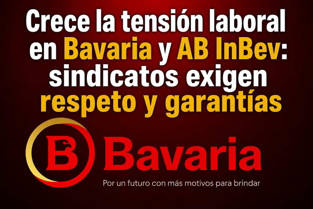 SSinaltraceba's tweet photo. Mientras hablan de diálogo, los trabajadores siguen exigiendo respeto por sus derechos y garantías reales en la negociación. Compartimos el comunicado conjunto de UTIBAC y SINALTRACEBA. @MintrabajoCol @BAVARIA_OFICIAL @abinbev @OITnoticias  @OITAndina https://t.co/TuFN7MvdbR