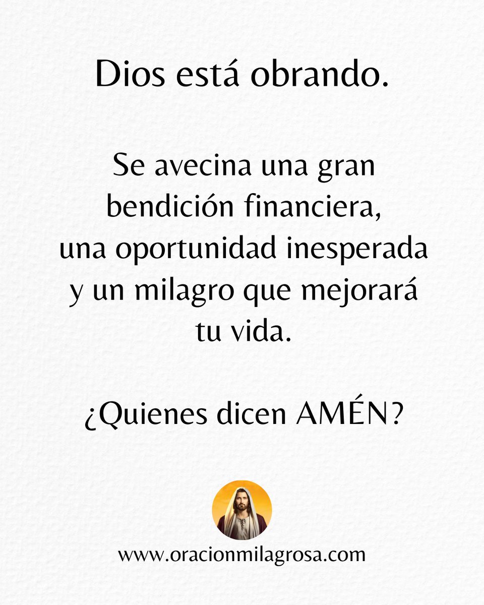 Oración Milagrosa tweet media