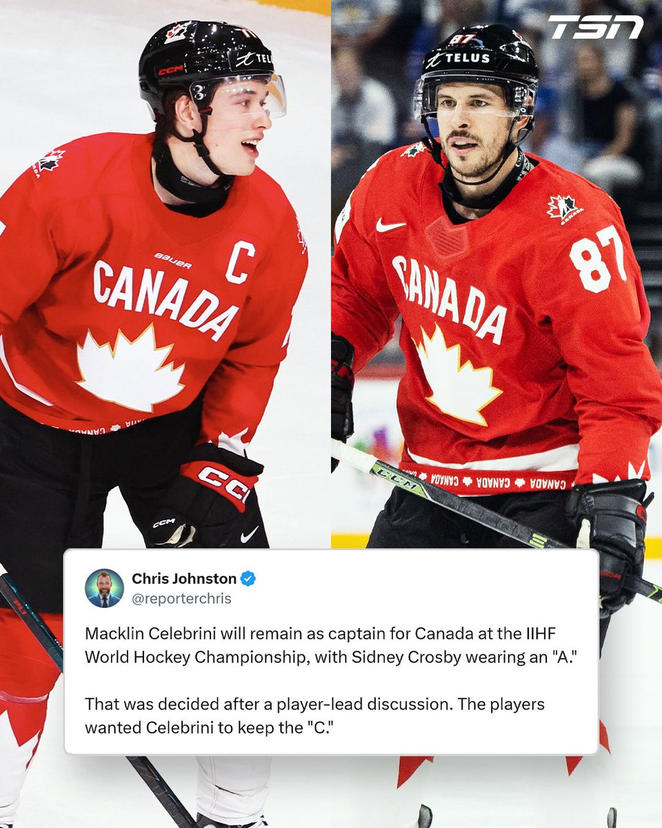 TSN tweet media