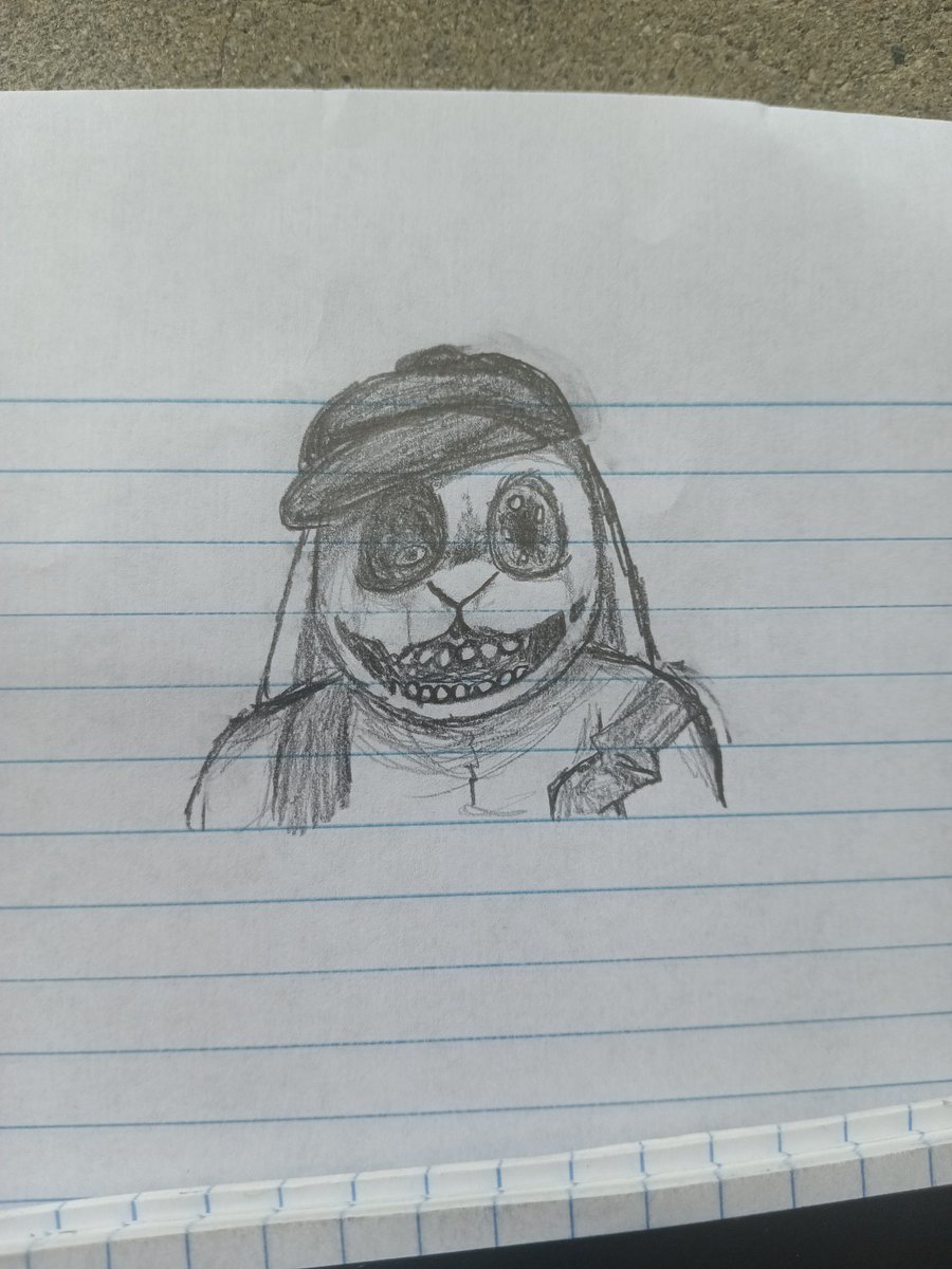 bakerydoobear's tweet photo. Rex doodle i did In class earlier! 

#Shipwrecked64 #RexBroadside https://t.co/g1wTafRoVd