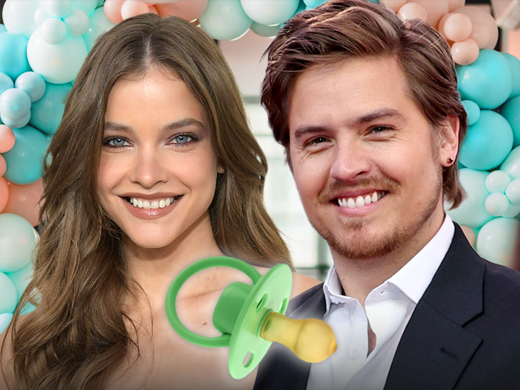 TMZ's tweet photo. 🍼 Dylan Sprouse and Barbara Palvin are expecting their first child together!

Exclusive details: https://t.co/zA4c9uGwMO https://t.co/DlEhr8yDW0
