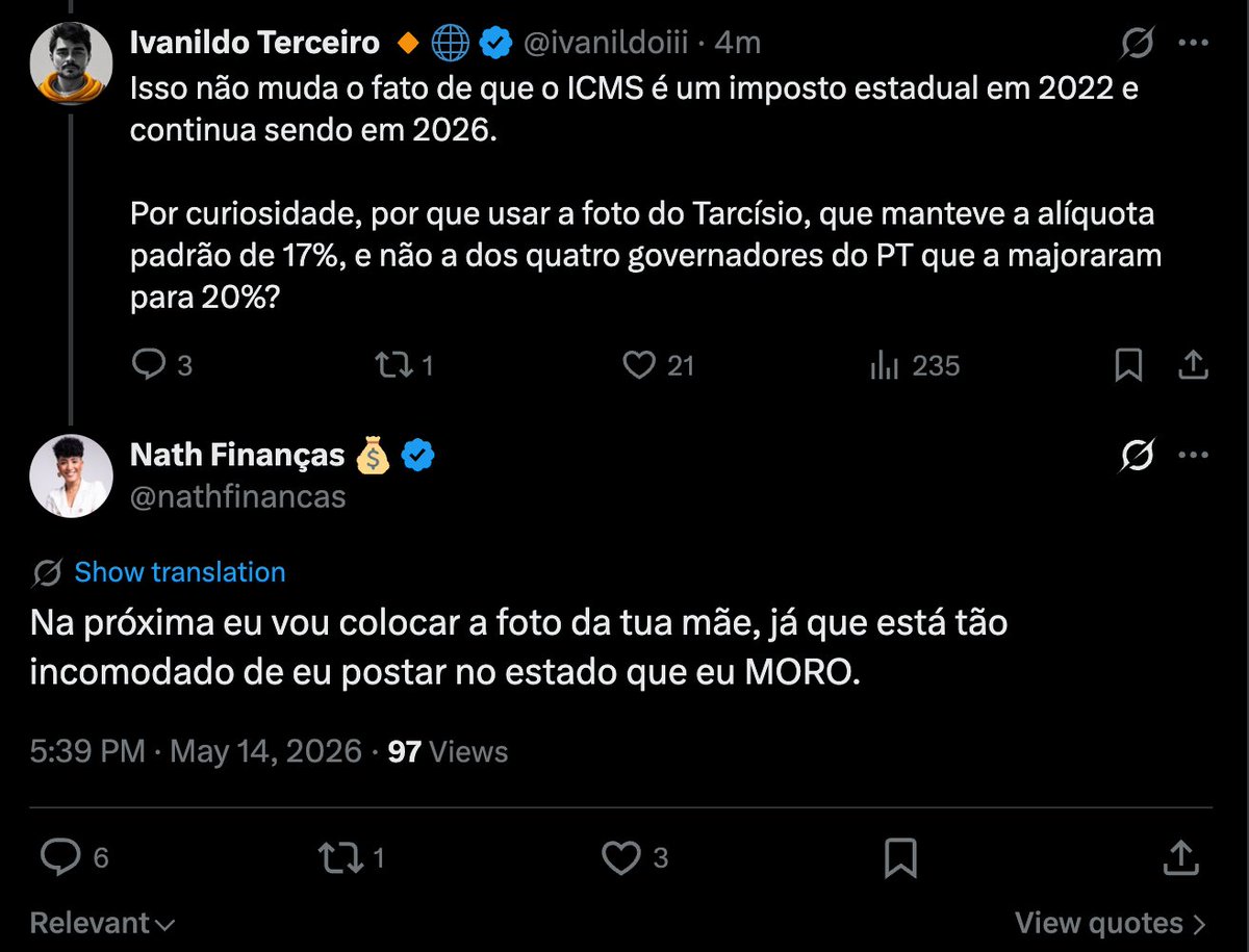 ivanildoiii's tweet photo. Olhem o nível de desespero que tão chegando para defender o PT. https://t.co/T0UfSGC6W5