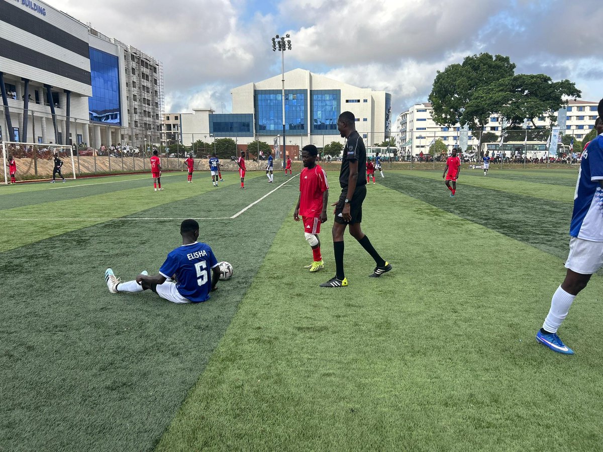 mygtvsports's tweet photo. Mini GUSA Games 

Shots from the Grand Finale: University of Cape Coast faced off University of Education, Winneba. 

#GTVSports #gusagames https://t.co/xJ6uL7zwrO