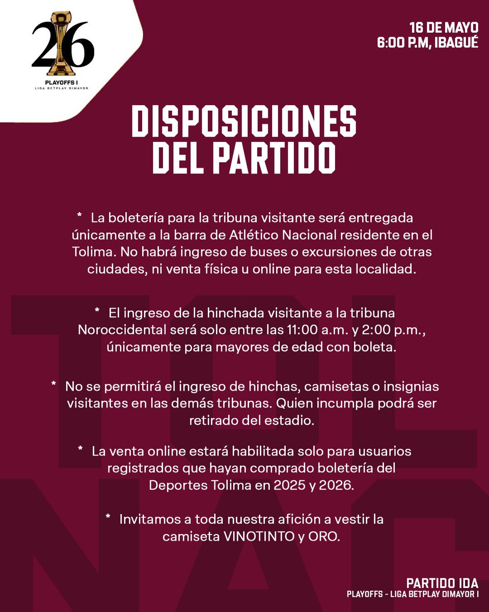 Club Deportes Tolima tweet media