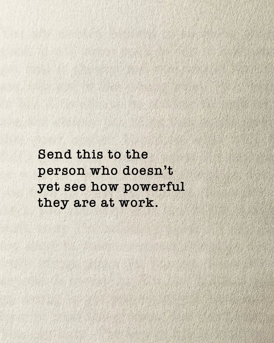 LizWiseman's tweet photo. There’s someone on your team carrying more than their share.
They lead without being asked. They lift others up without being told. They don’t wear the title but they do the work.
Tag them. Tell them. This post is for them.
#ImpactPlayers #WorkWisdom #TeamLeaders https://t.co/x0pz7LdlKH